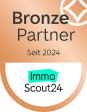 ImmoScout24 Bronze Partner seit 2024 Auszeichnung